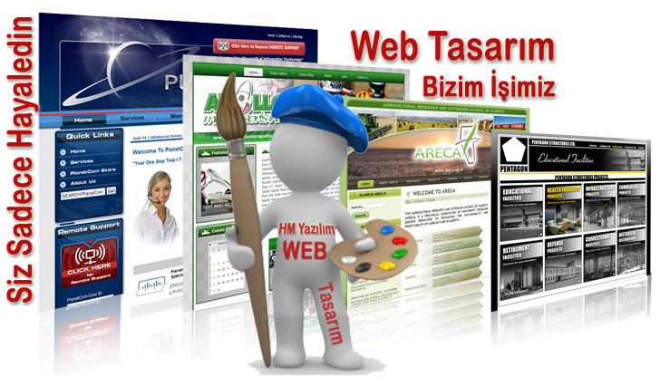HM Yazılım Web Sitesi Tasarımı